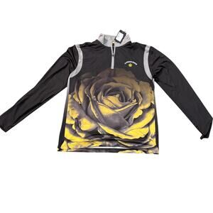 Golden State Warriors NBA vip Collection Mens Jersey Black Medium M New NWT